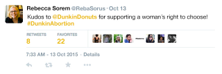 Illustration for article titled Taking A Stand: Dunkin’ Donuts Has Just Announced That It Will Perform One Abortion